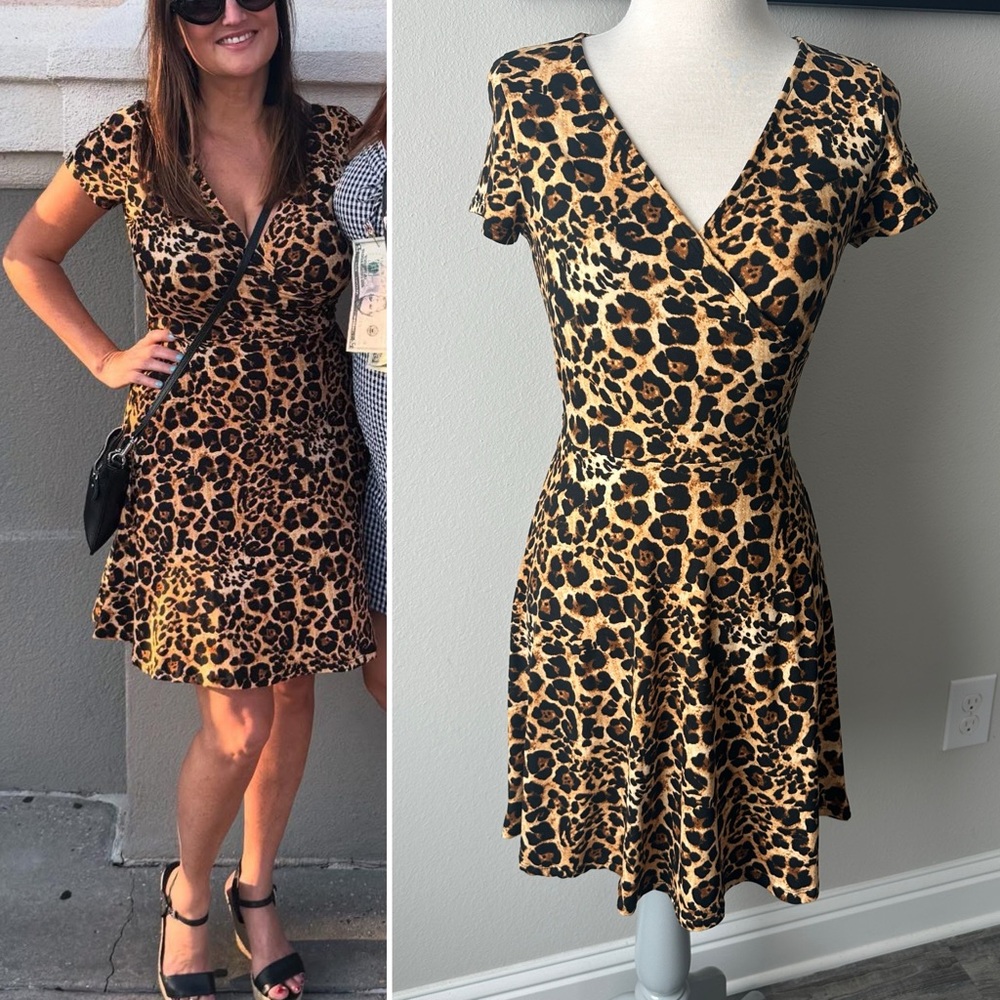 NWT: Rebel Sugar Animal Print Maxi Dress